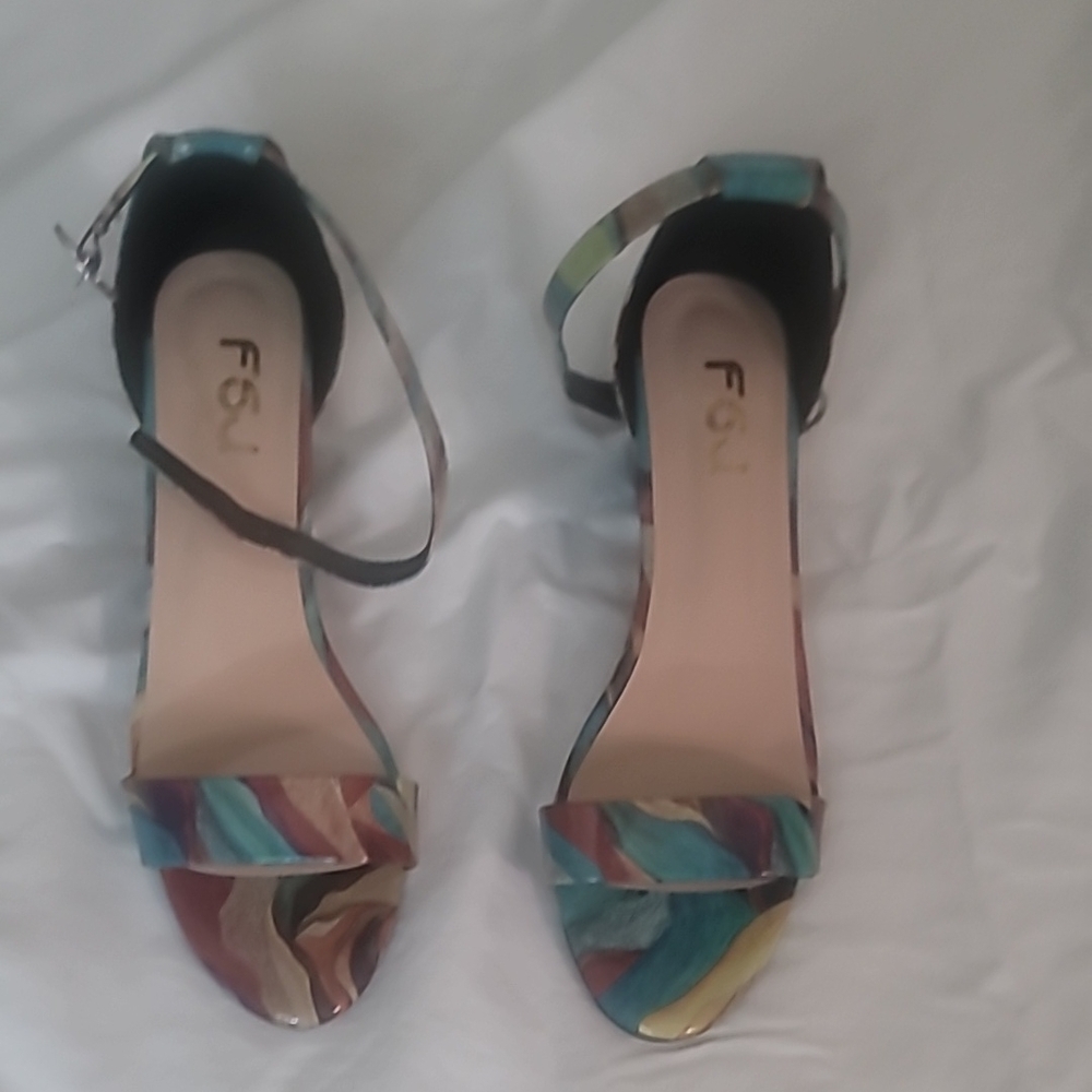 FSJ Multicolor Women's Sandals